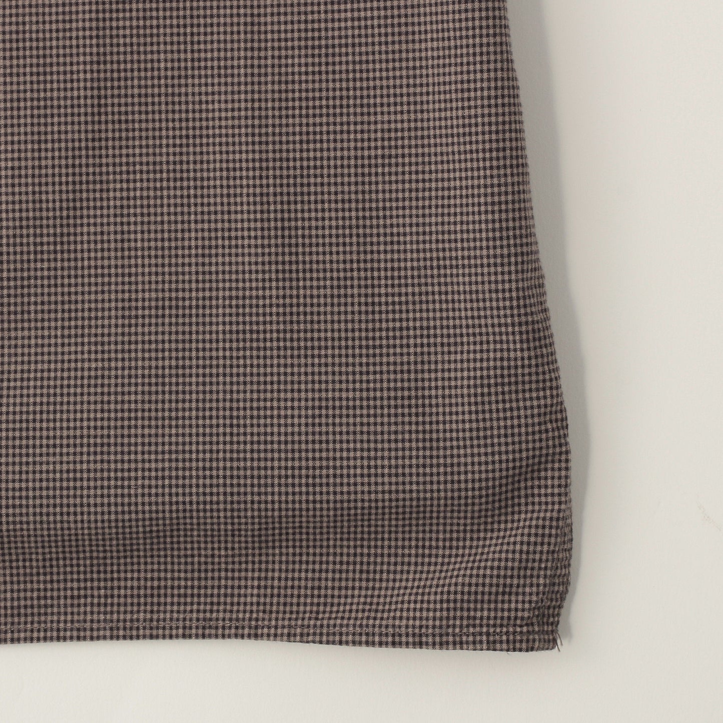 TINY GINGHAM COTTON SHIRT