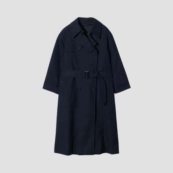 WASHED SERGE COAT