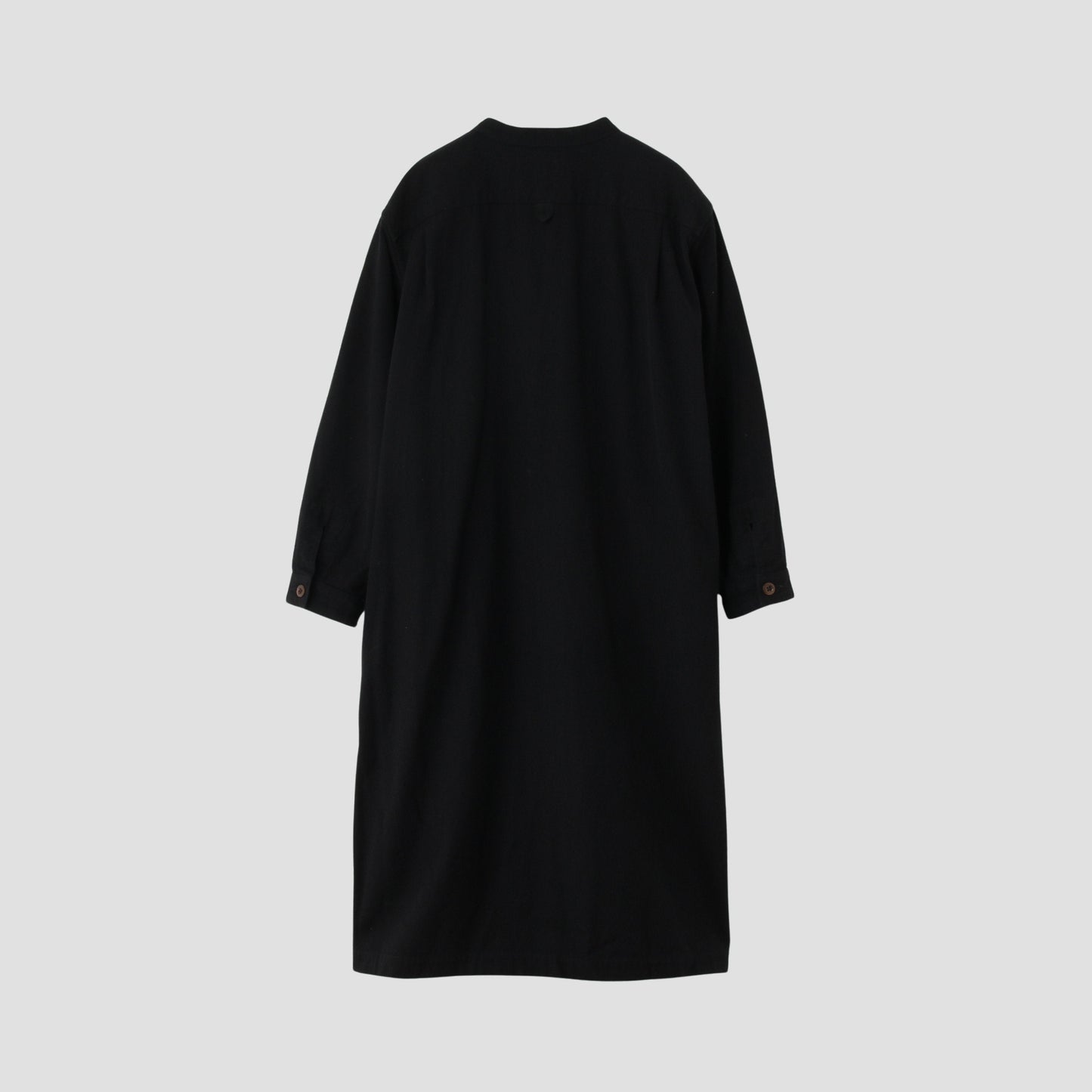 WOOL COTTON TWILL DRESS