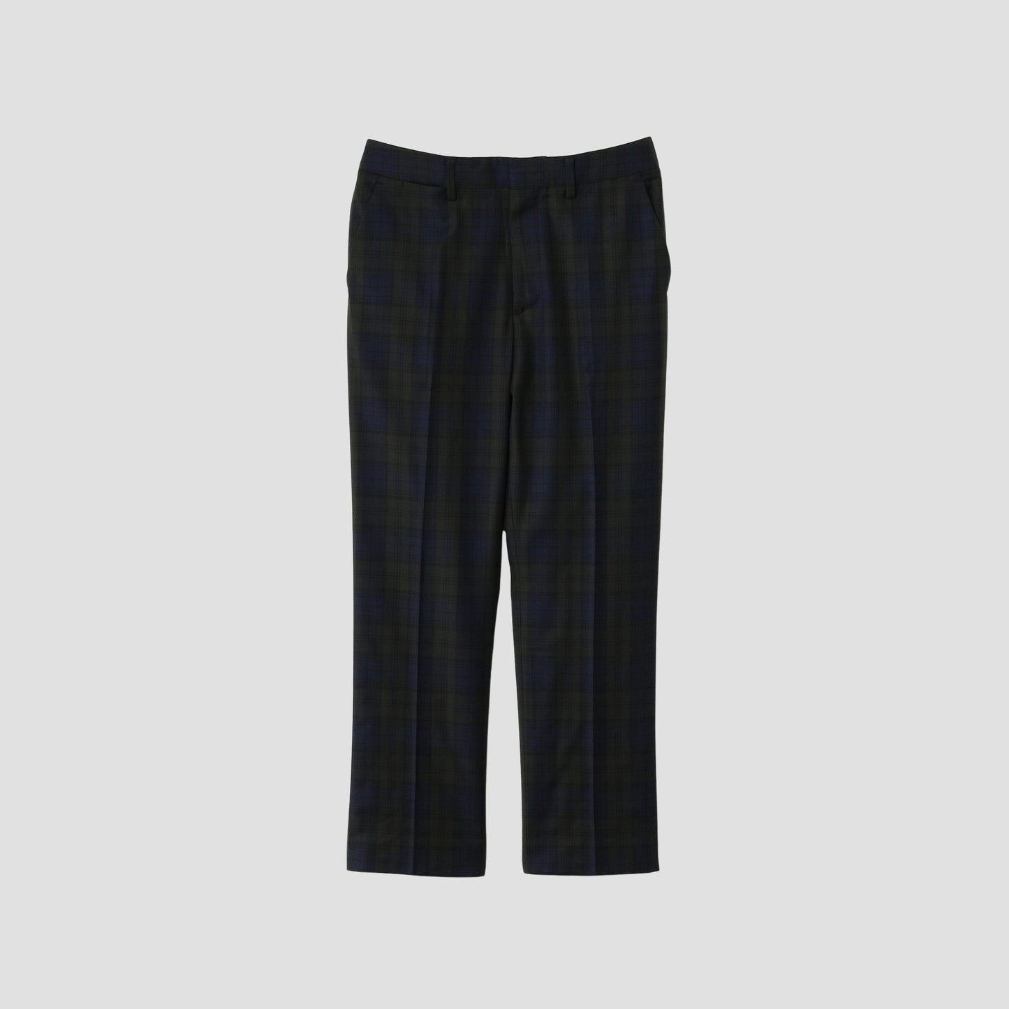 WOOL BLACKWATCH TROUSERS