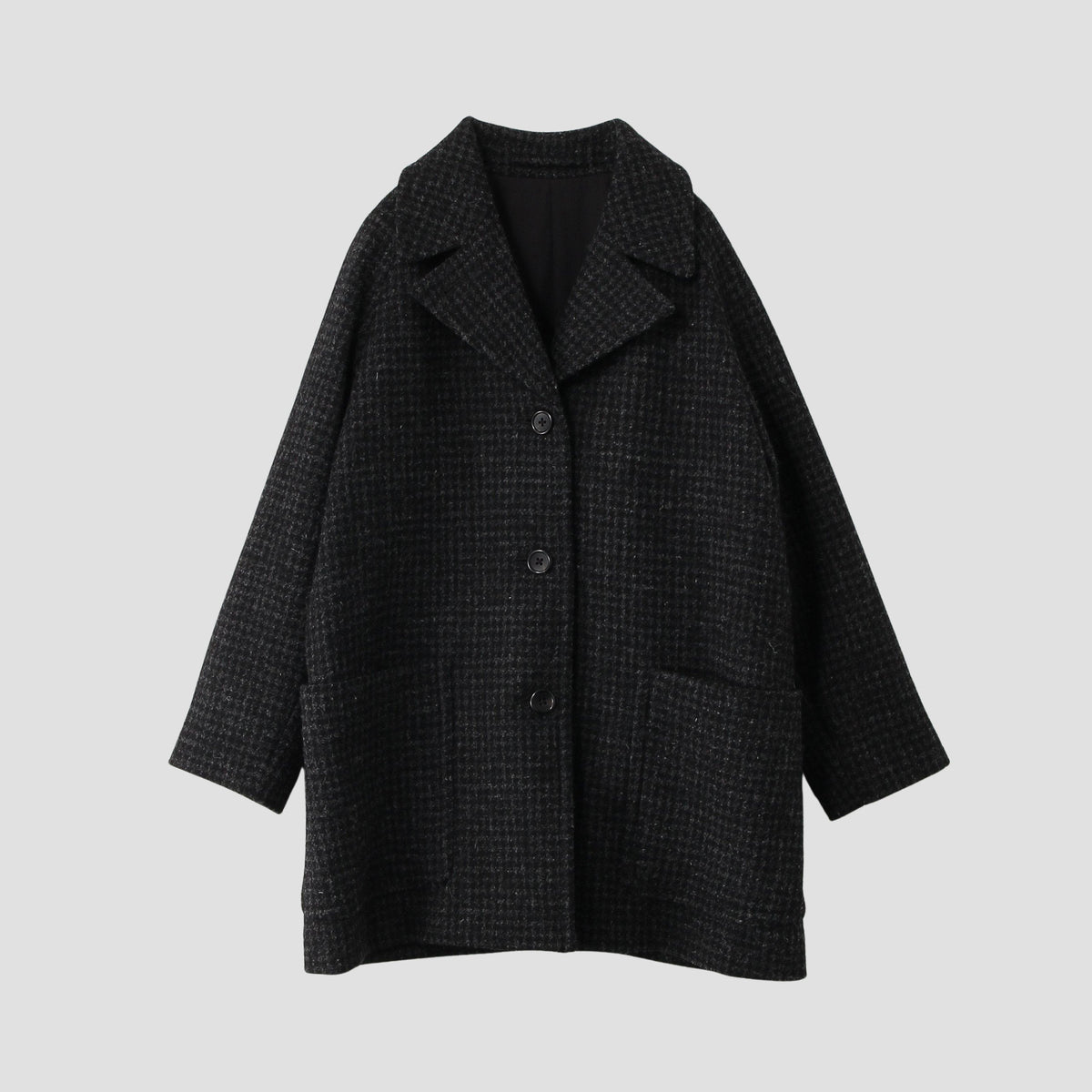 DOGTOOTH HARRIS TWEED COAT