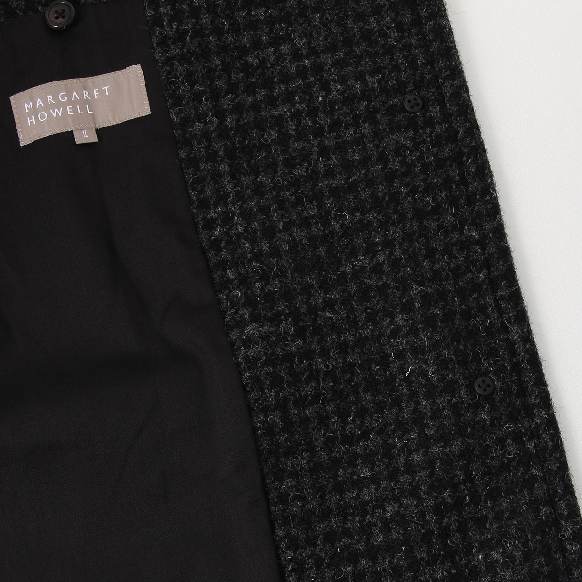 DOGTOOTH HARRIS TWEED COAT