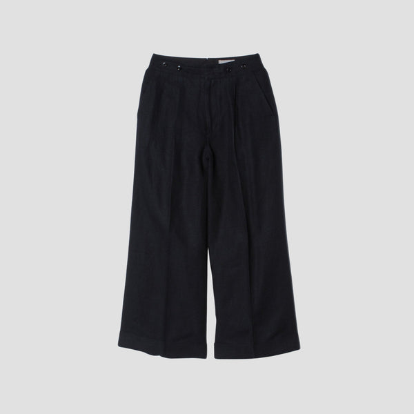 LINEN HOPSACK TROUSERS