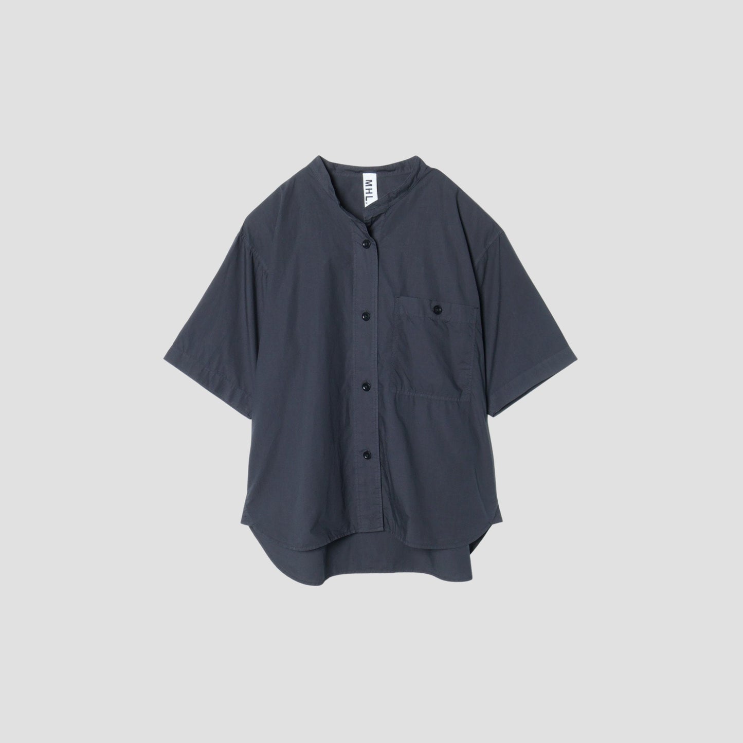 COTTON RAMIE POPLIN SHIRT