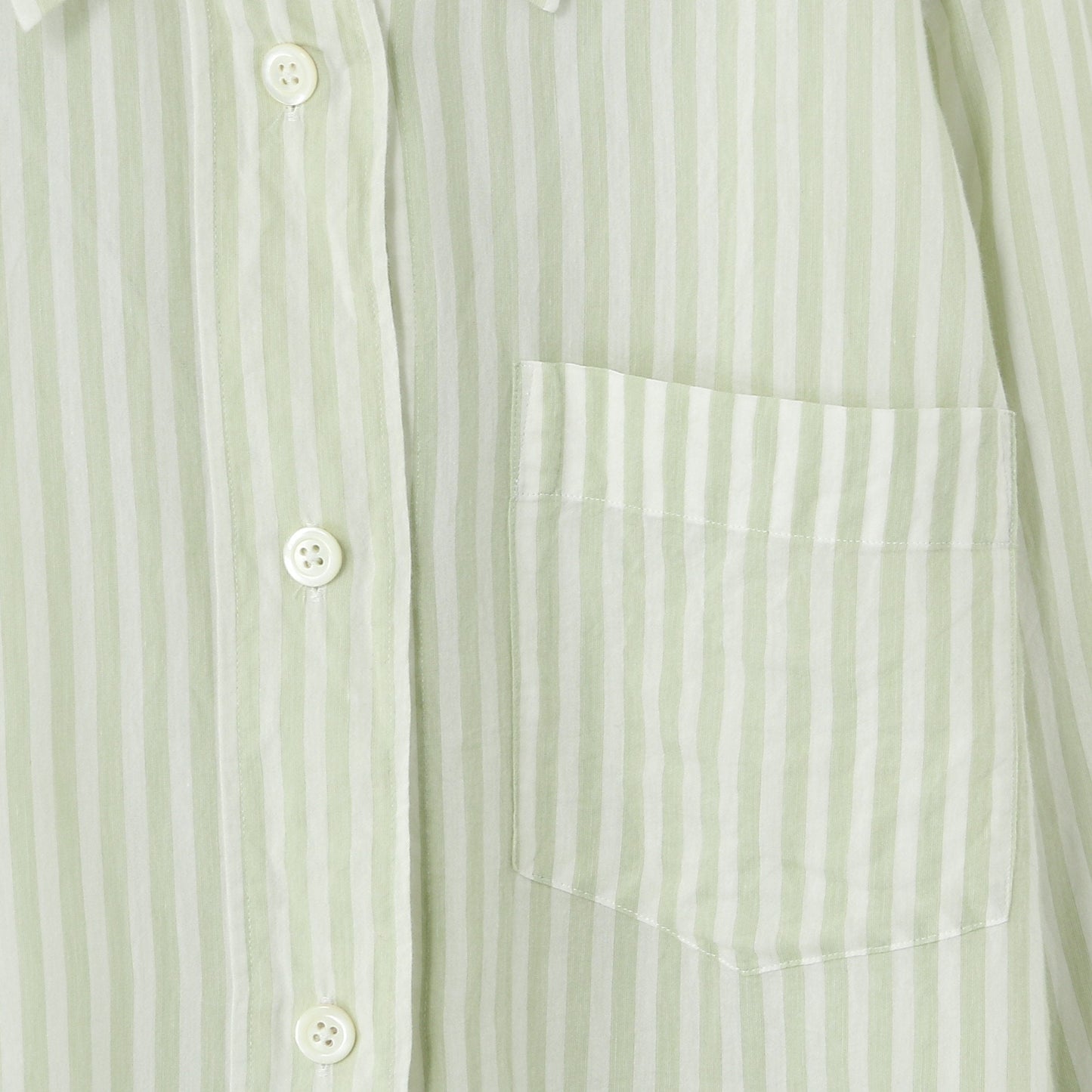 COTTON SILK STRIPE SHIRT
