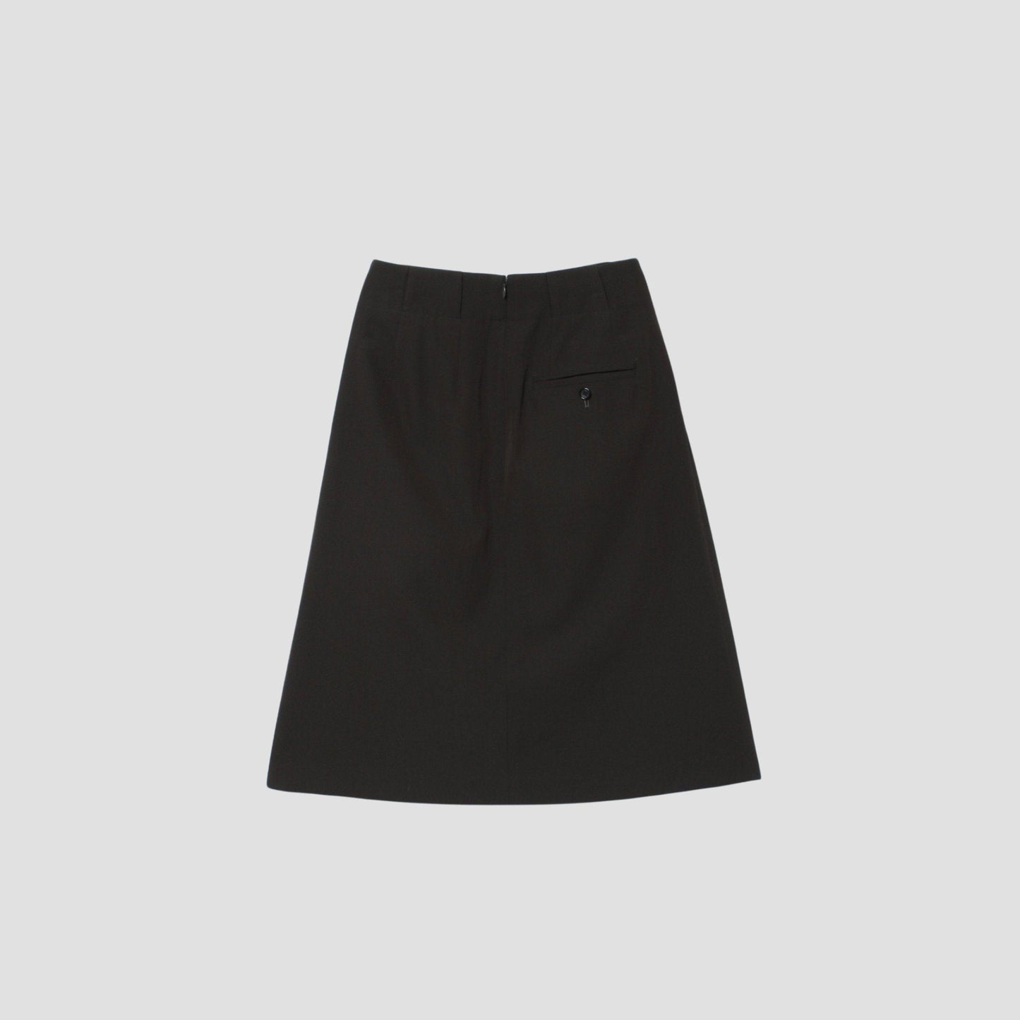 COMPACT COTTON WOOL SKIRT