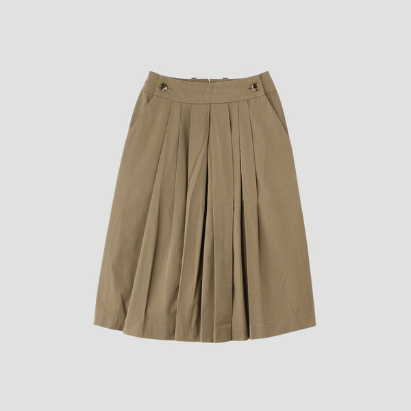 HIGHDENSE COTTON TWILL SKIRT