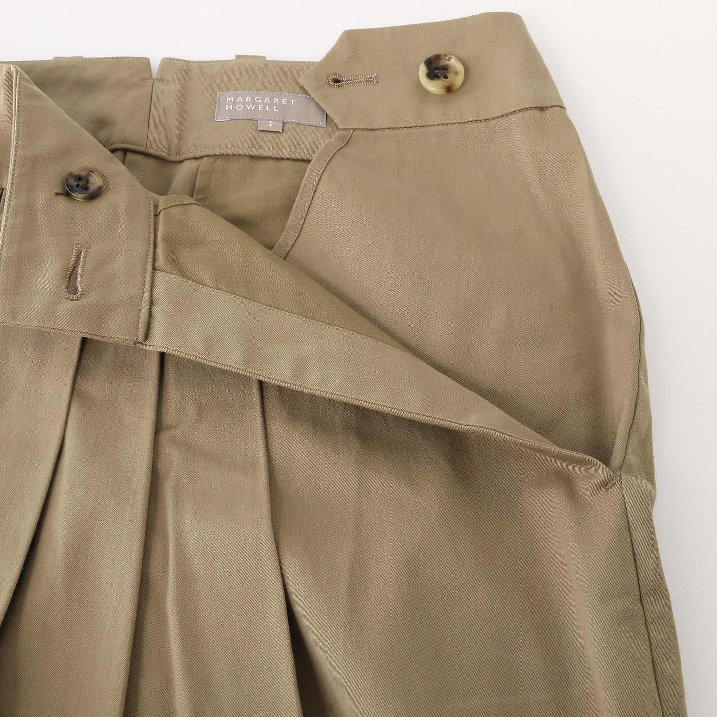 HIGHDENSE COTTON TWILL SKIRT