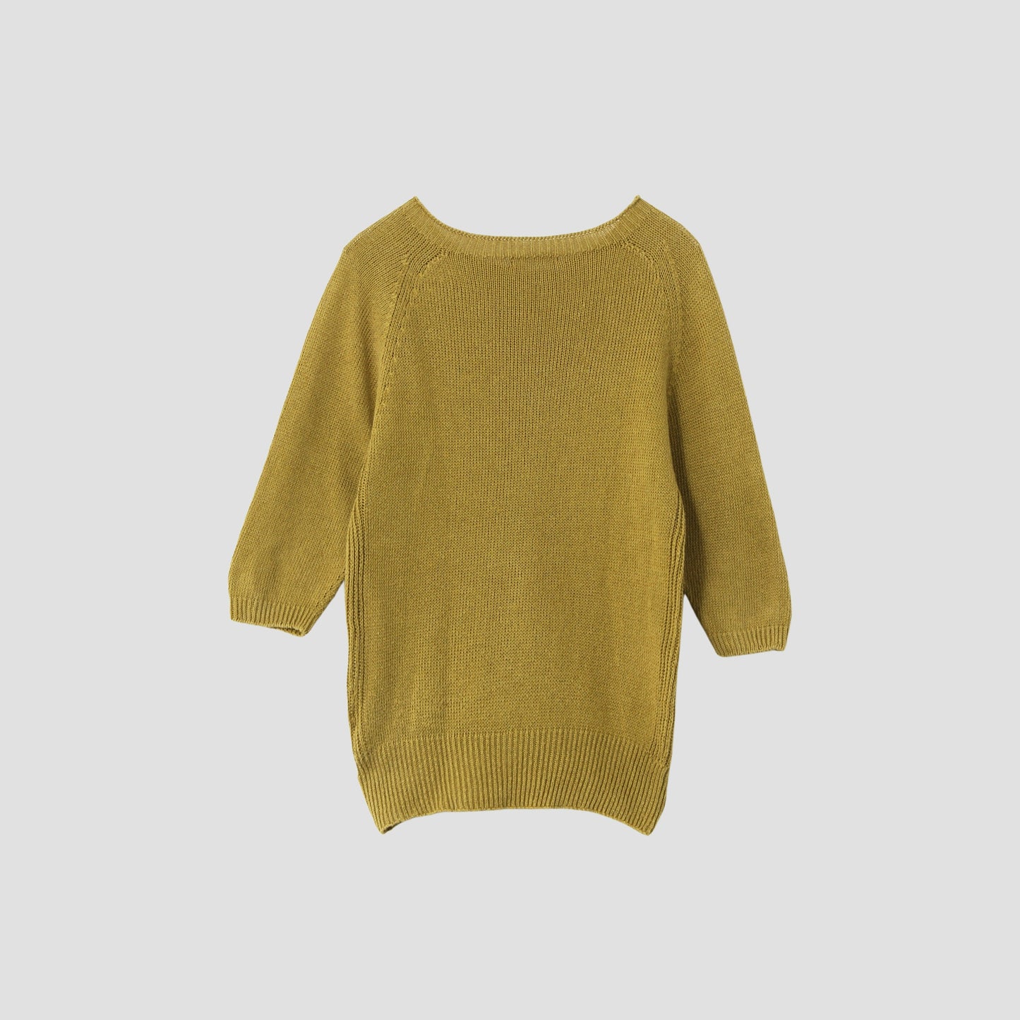 LINEN COTTON JUMPER KNIT