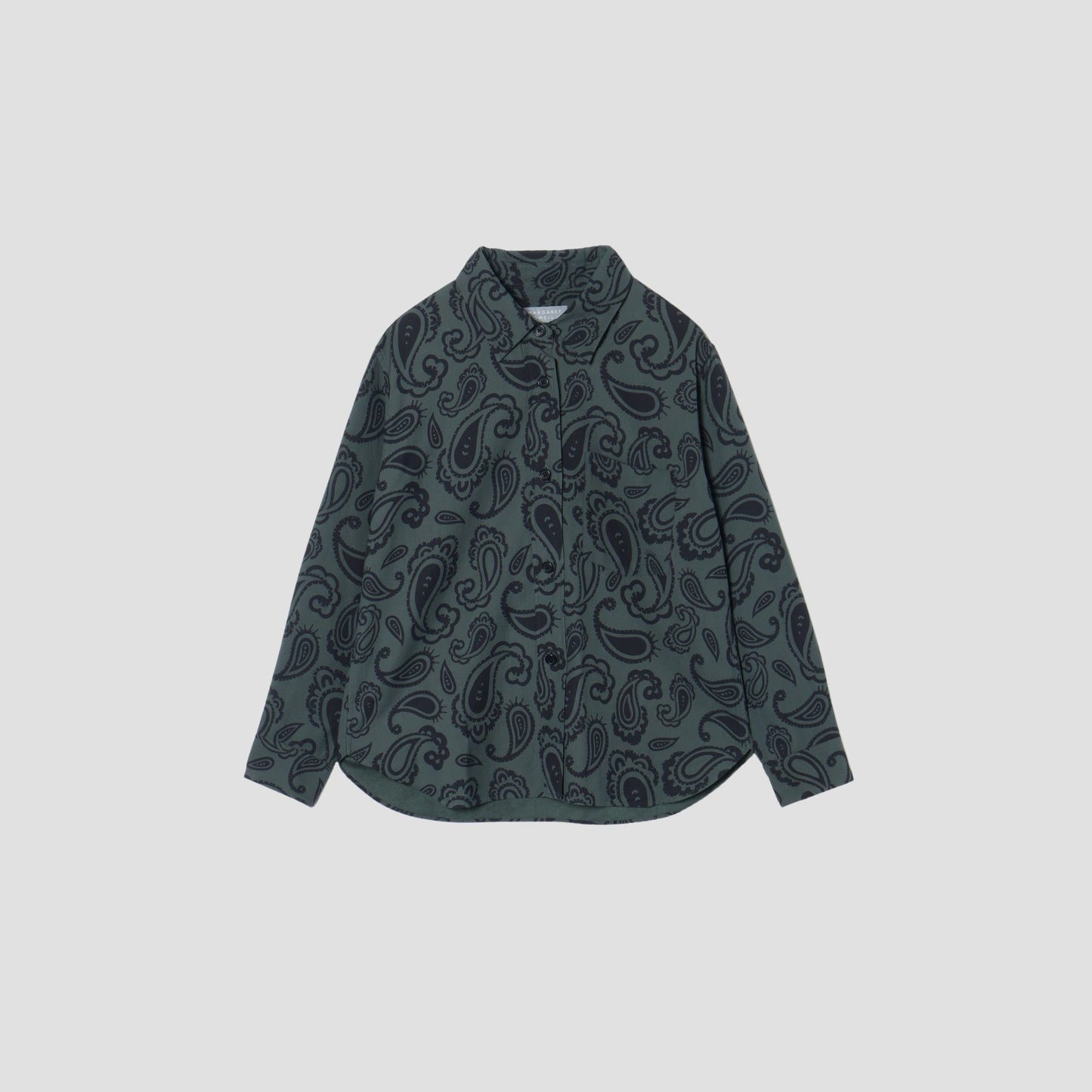 PAISLEY COTTON SILK TWILL SHIRT