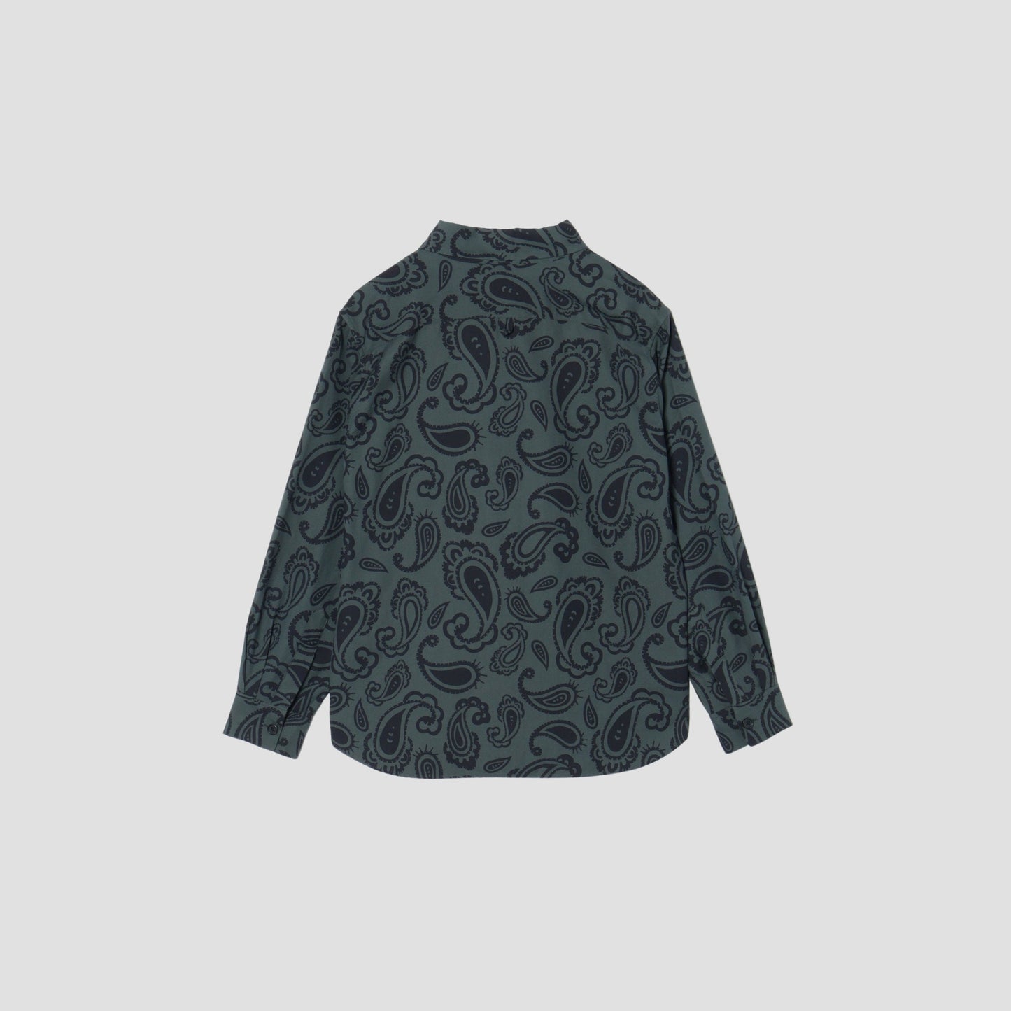 PAISLEY COTTON SILK TWILL SHIRT