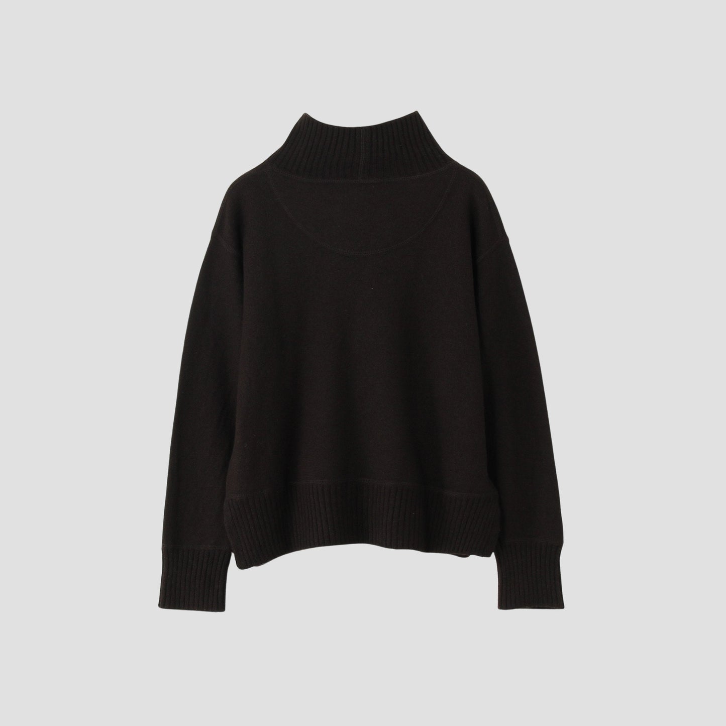 FELTED ROUGH WOOL KNIT