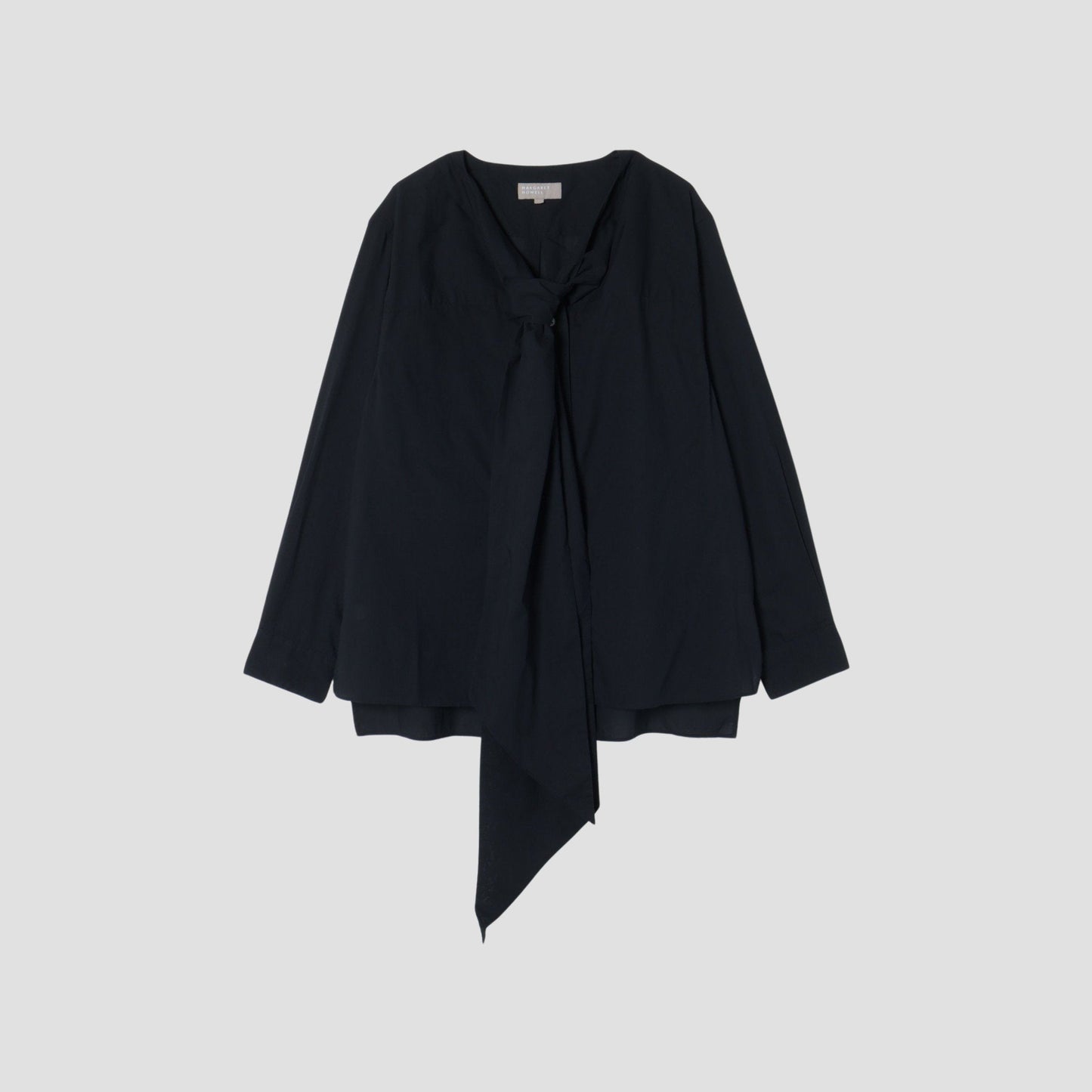 PIECE DYED WASHED COTTON SHIRT