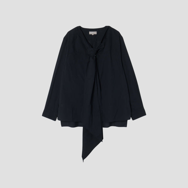 PIECE DYED WASHED COTTON SHIRT