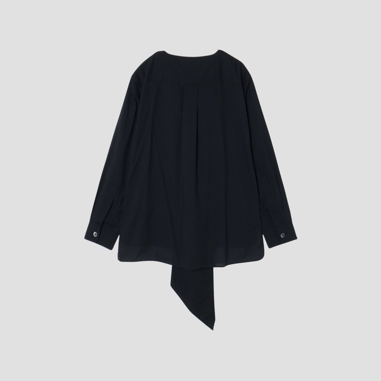 PIECE DYED WASHED COTTON SHIRT