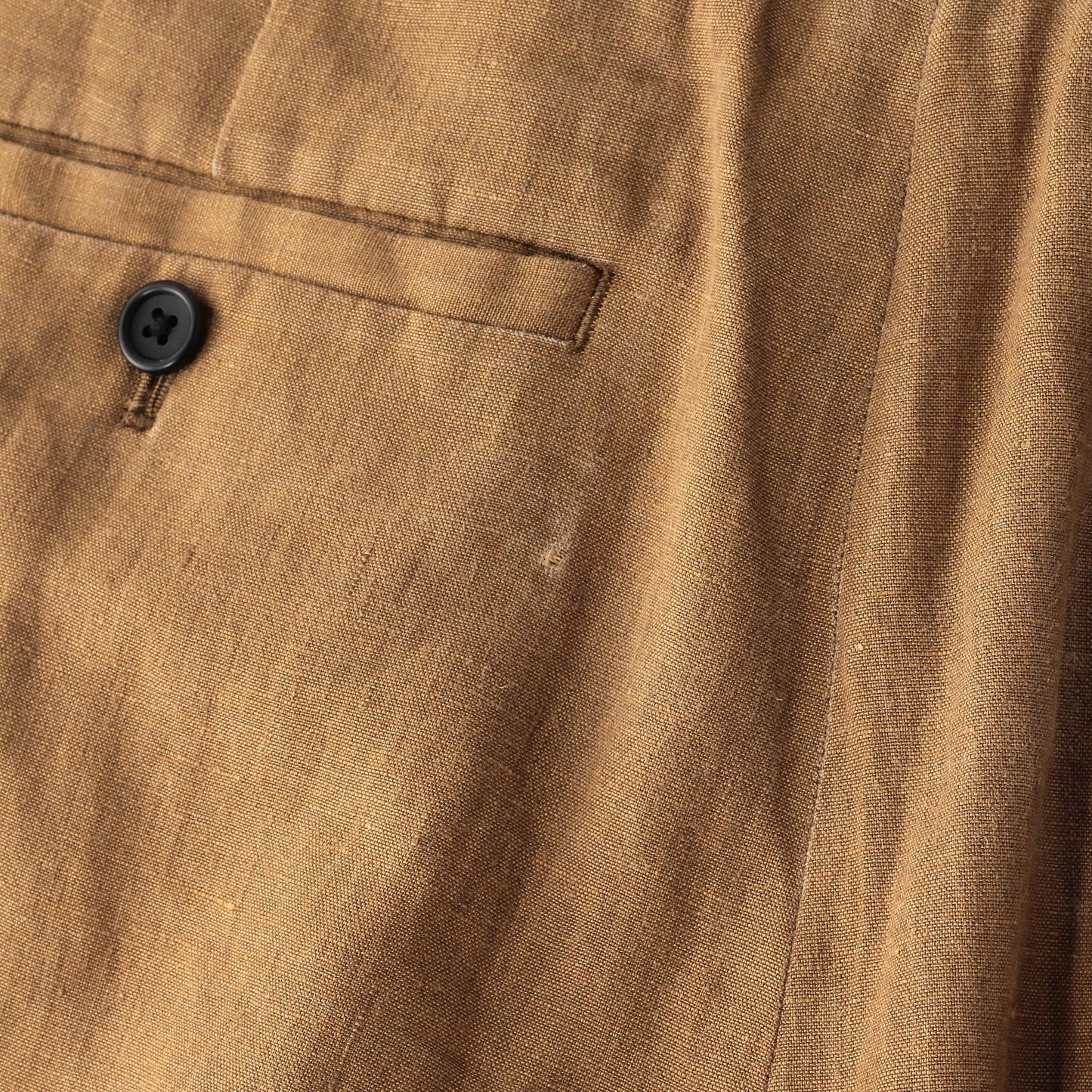 YARN DYED LINEN TROUSERS