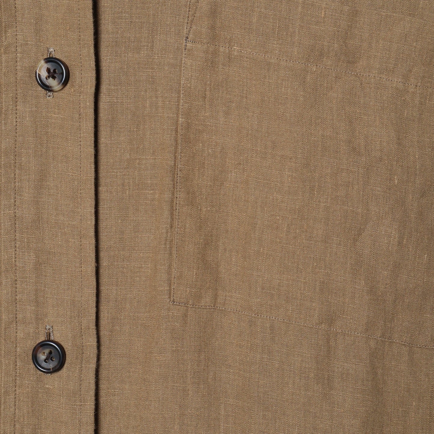 SHIRTING LINEN DRESS