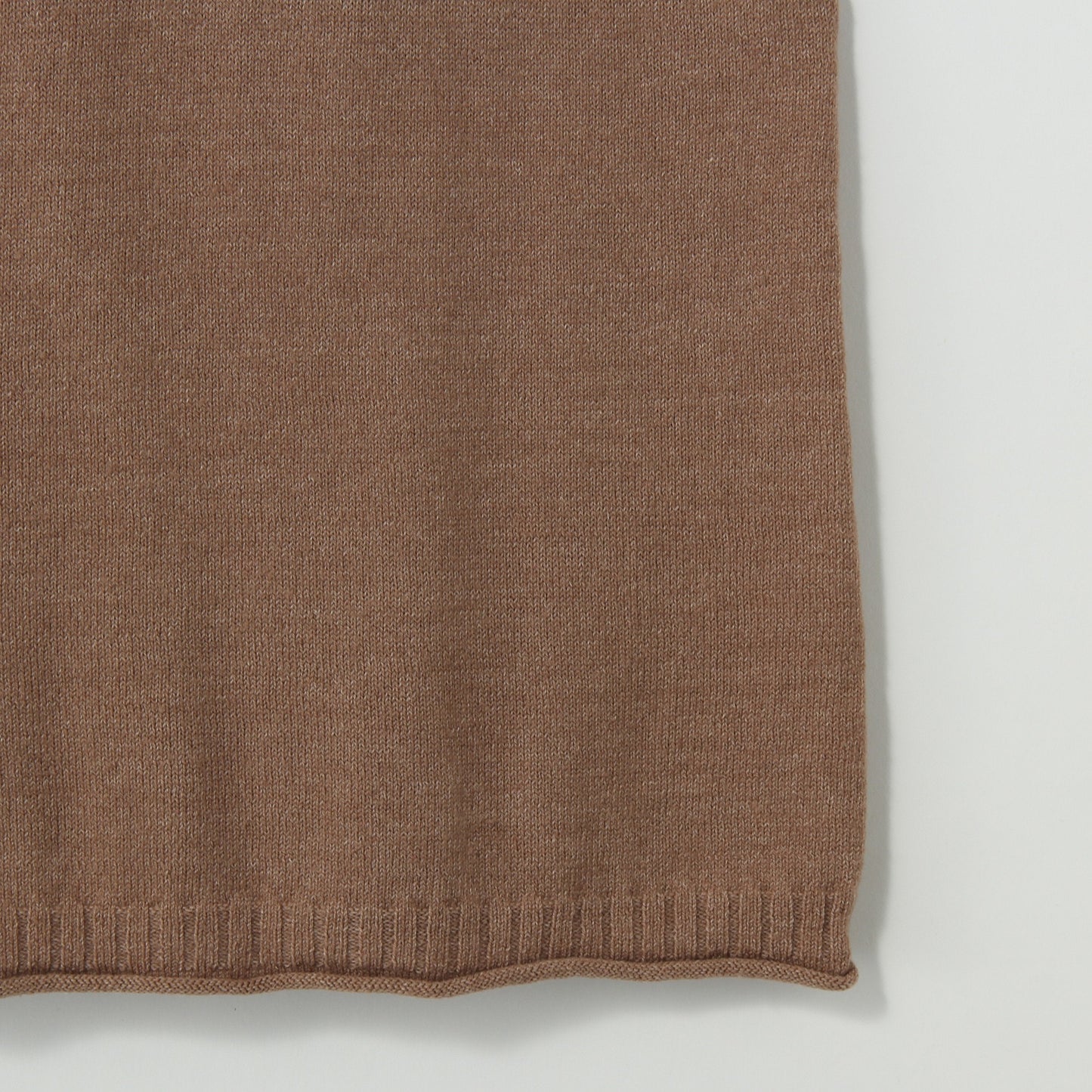 FADED COTTON WOOL KNIT
