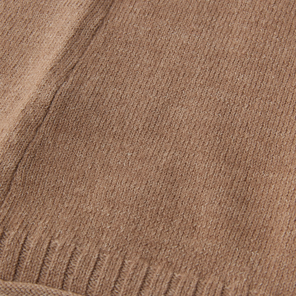 FADED COTTON WOOL KNIT