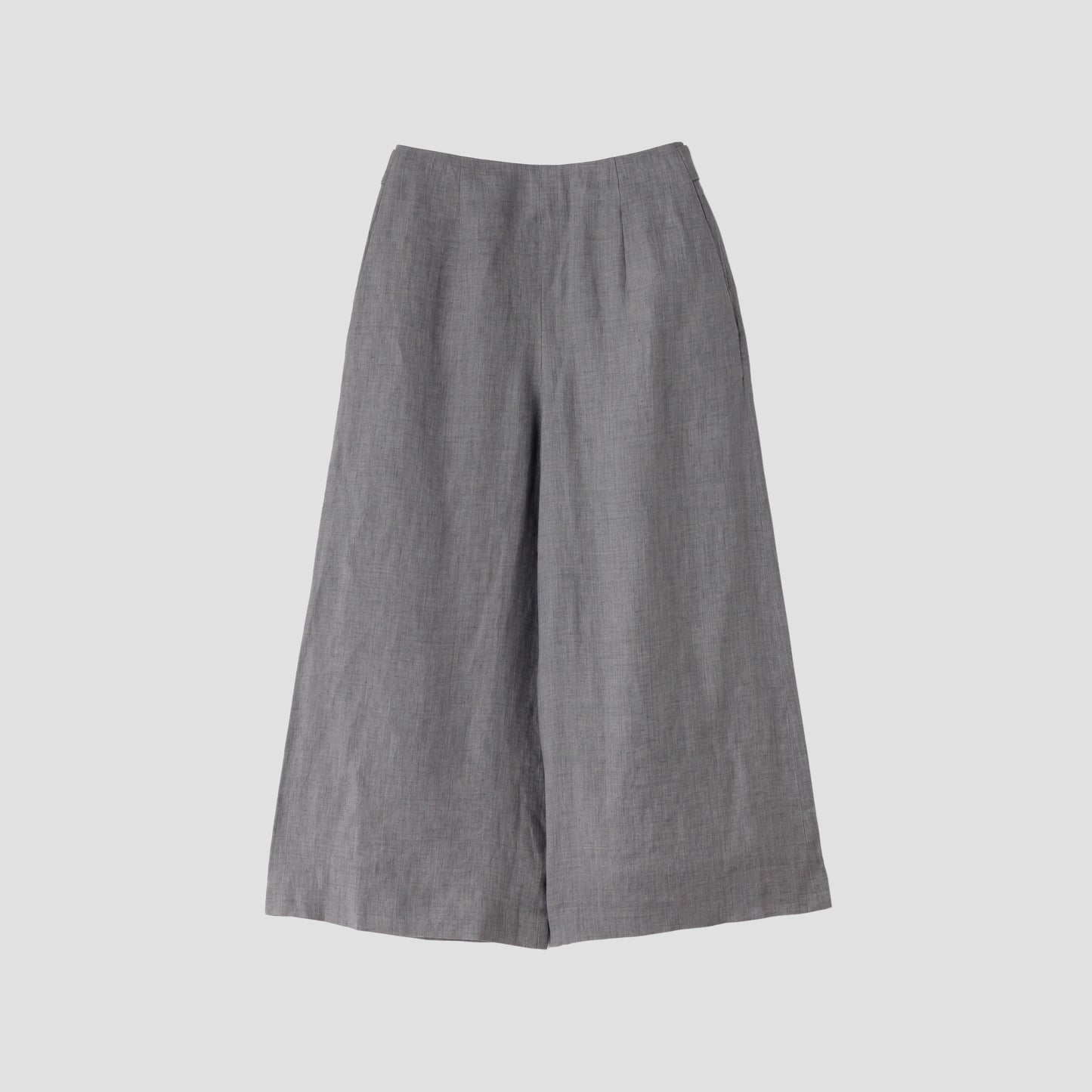 LINEN MELANGE TROUSERS