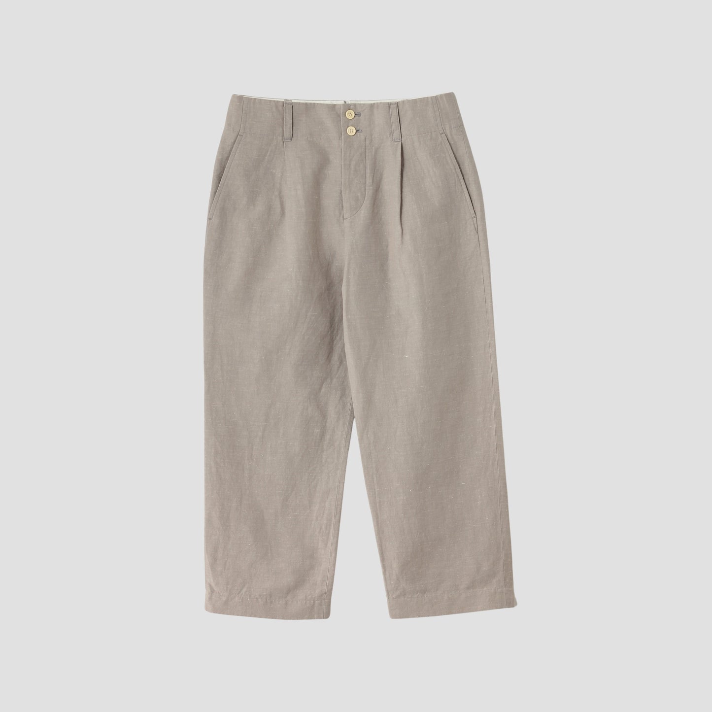 COTTON LINEN TROUSERS