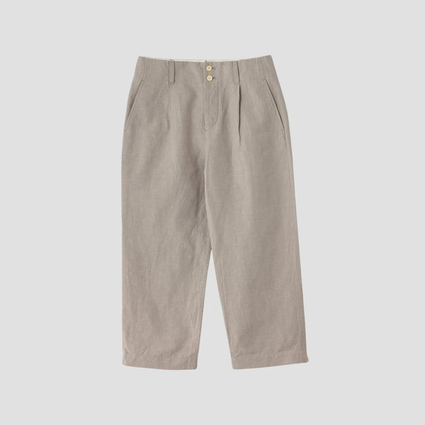 COTTON LINEN TROUSERS
