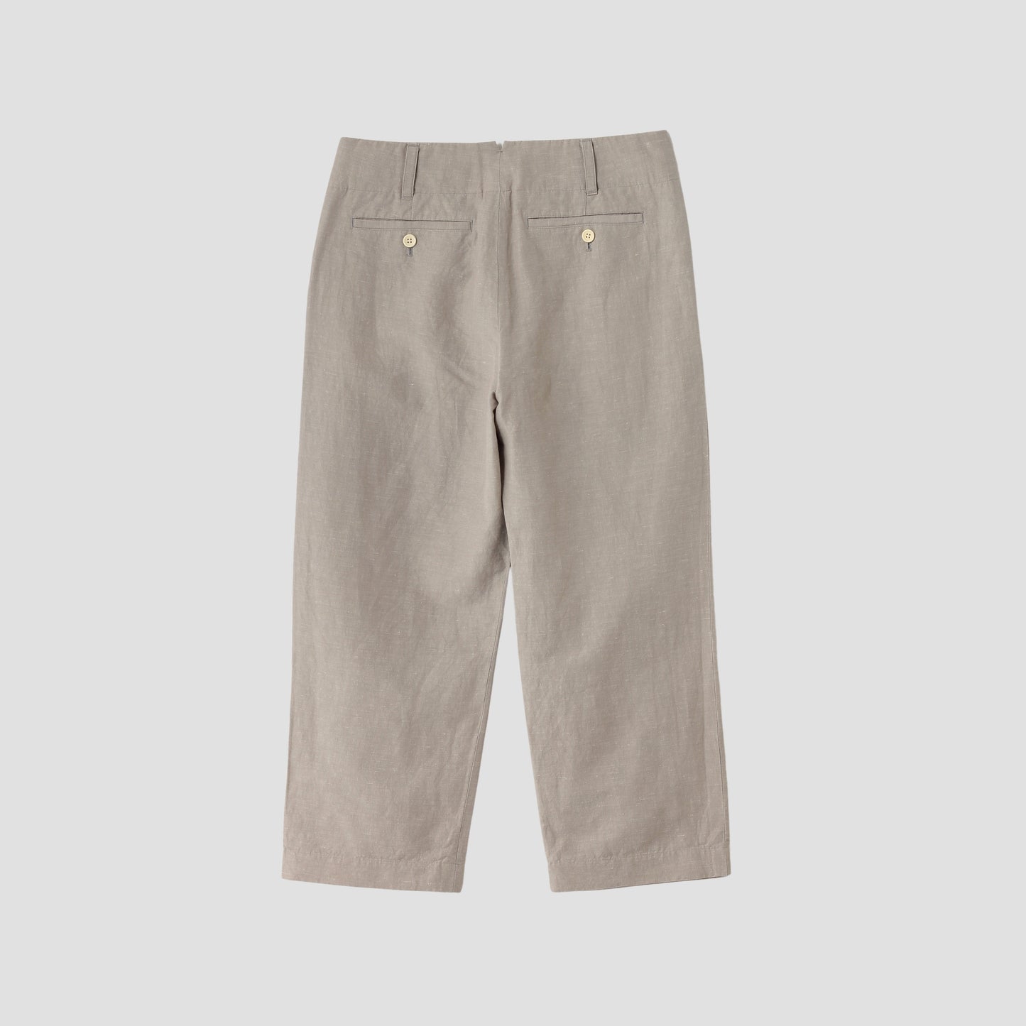 COTTON LINEN TROUSERS