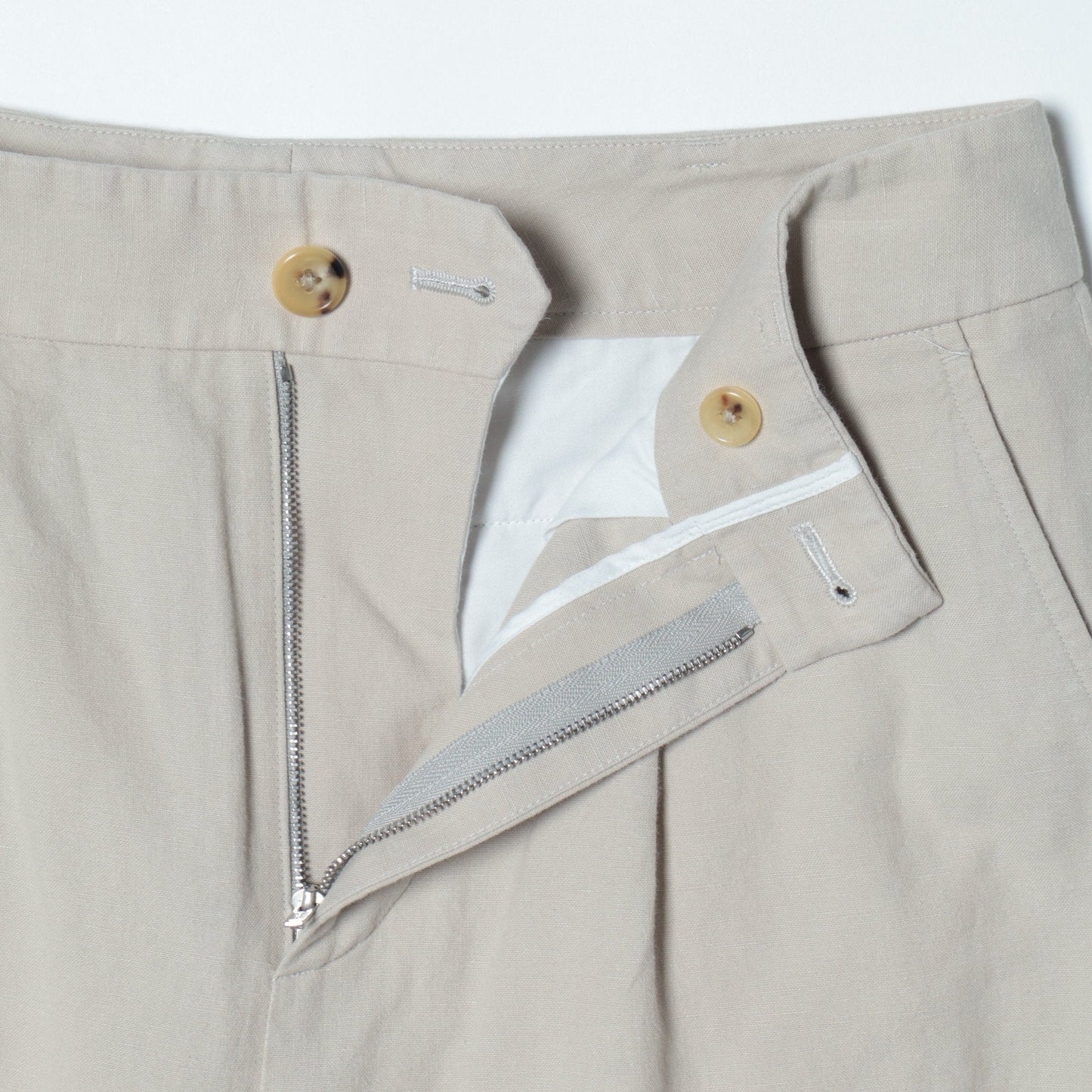 COTTON LINEN TROUSERS
