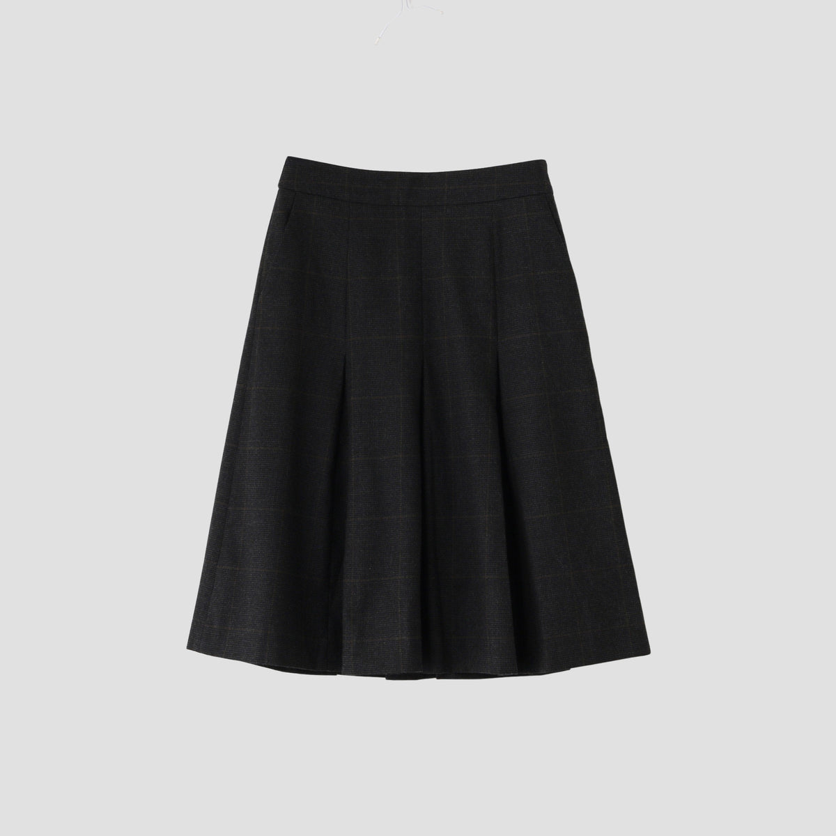 FINE WOOL FLANNEL SKIRT