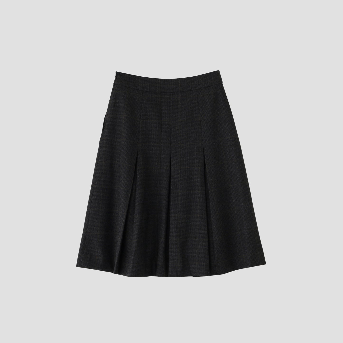 FINE WOOL FLANNEL SKIRT