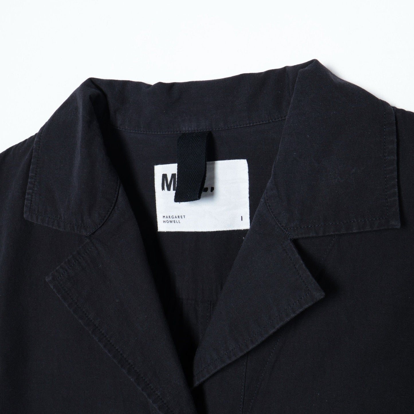 SANDED COTTON LINEN SHIRT
