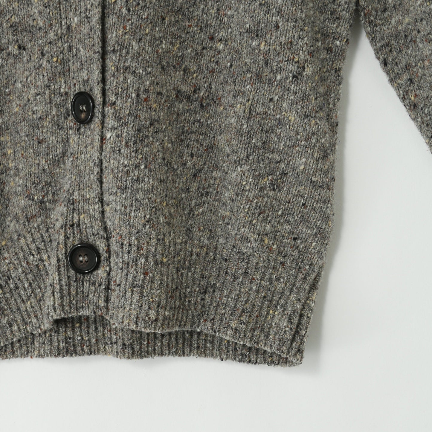 DONEGAL WOOL CARDIGAN KNIT