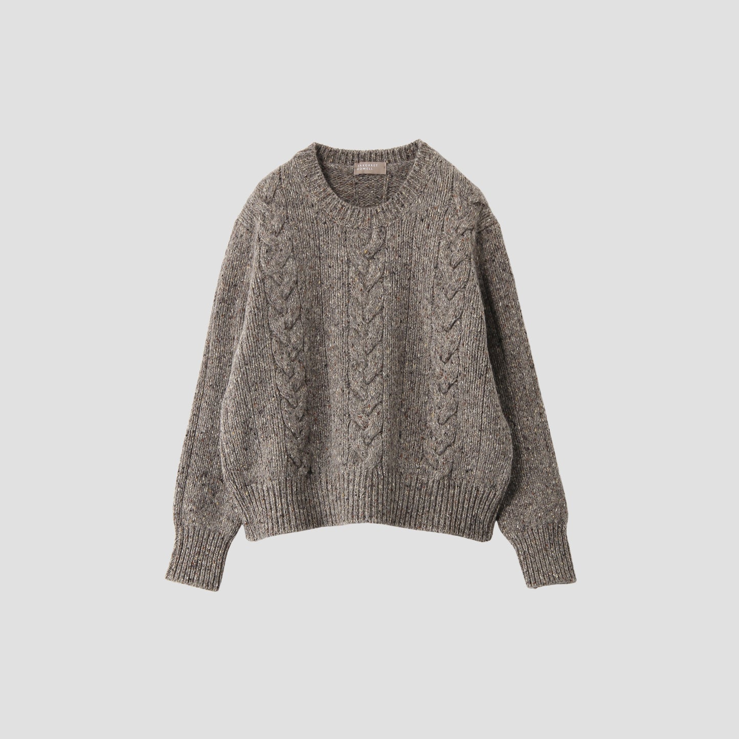 CABLE SWEAT SHIRT KNIT