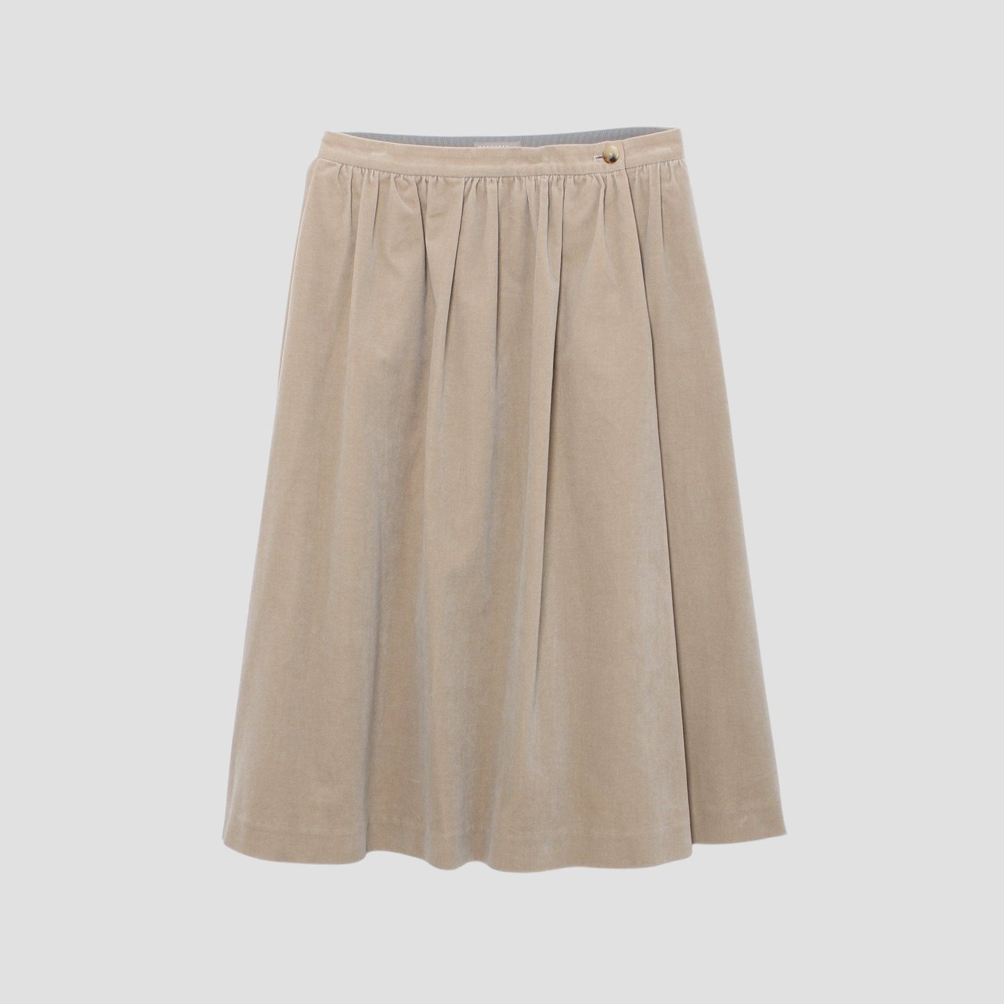 COTTON VELVET SKIRT