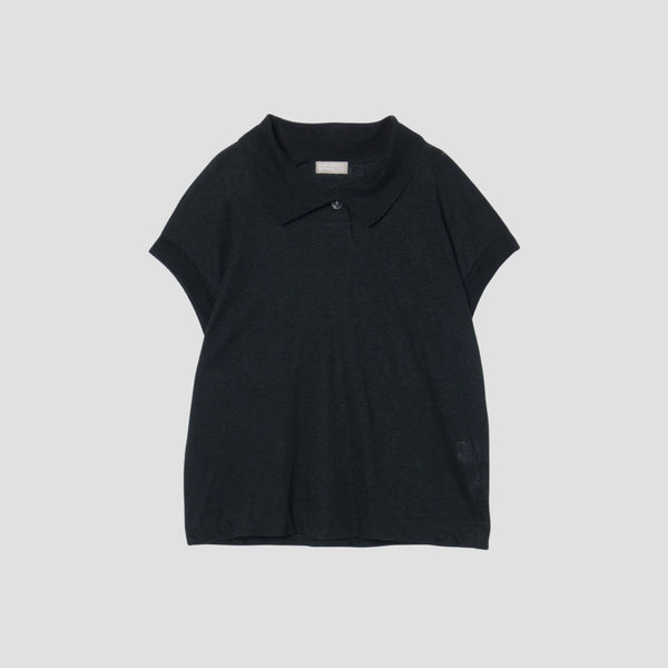 LINEN JERSEY POLO