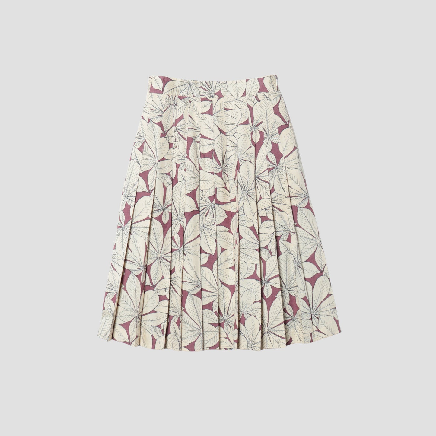 HORSE CHESTNUT SILK SKIRT