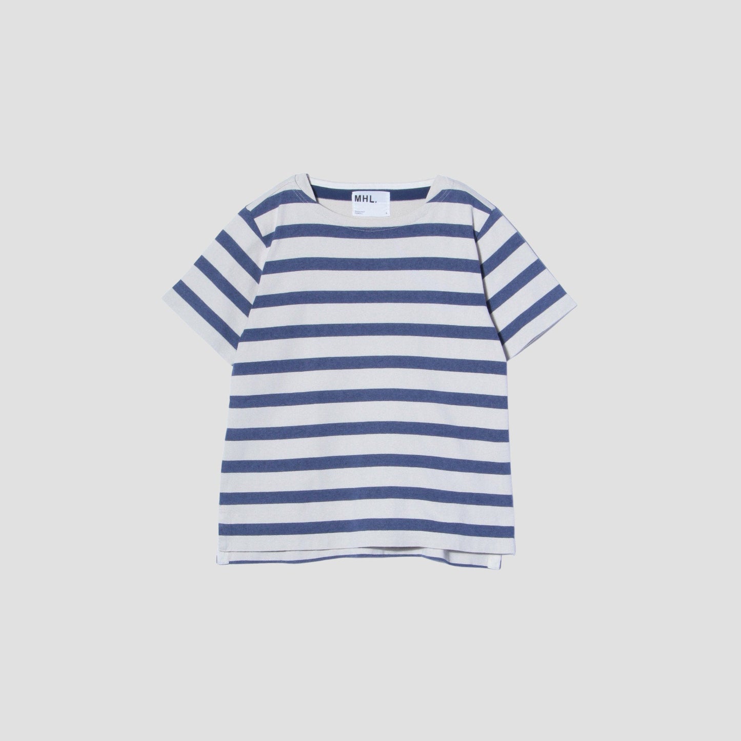 FADED STRIPE COTTON JERSEY