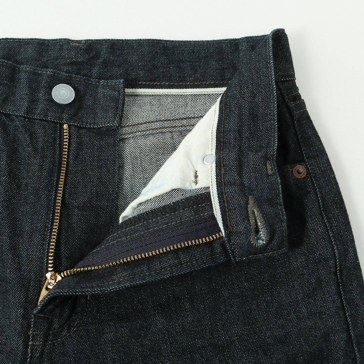 LIGHT DENIM TROUSERS