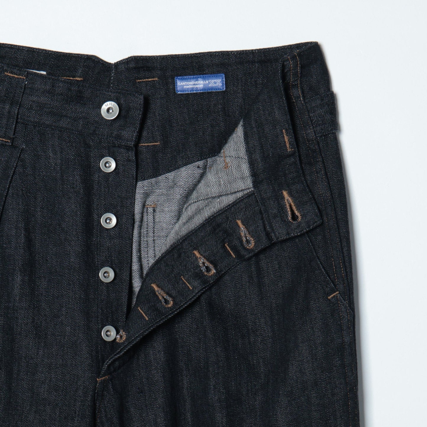 CANTON LIGHT DENIM TROUSERS