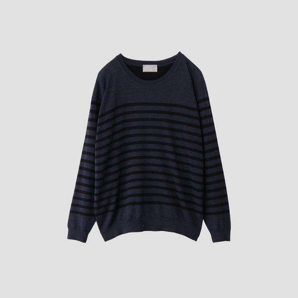 FULLY FASHIONED BRETON KNIT