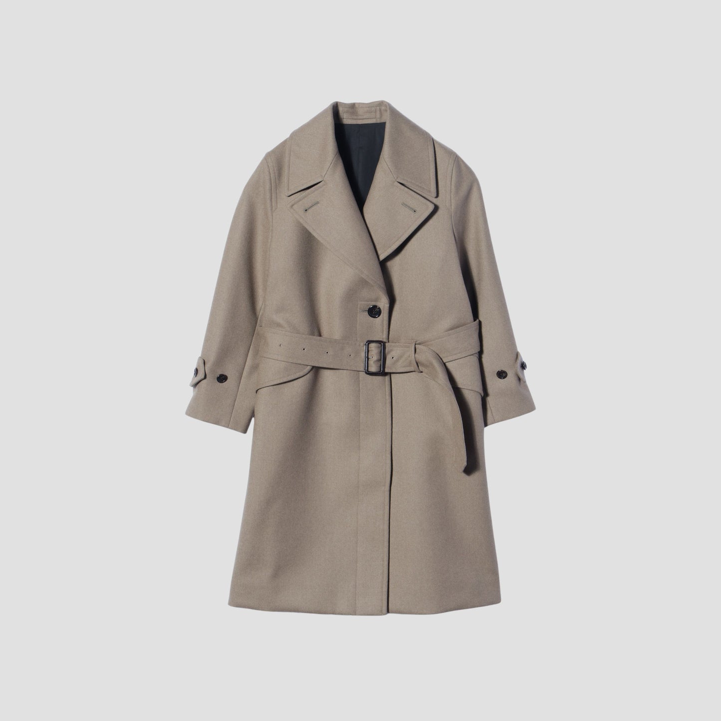 MILLED SERGE COAT