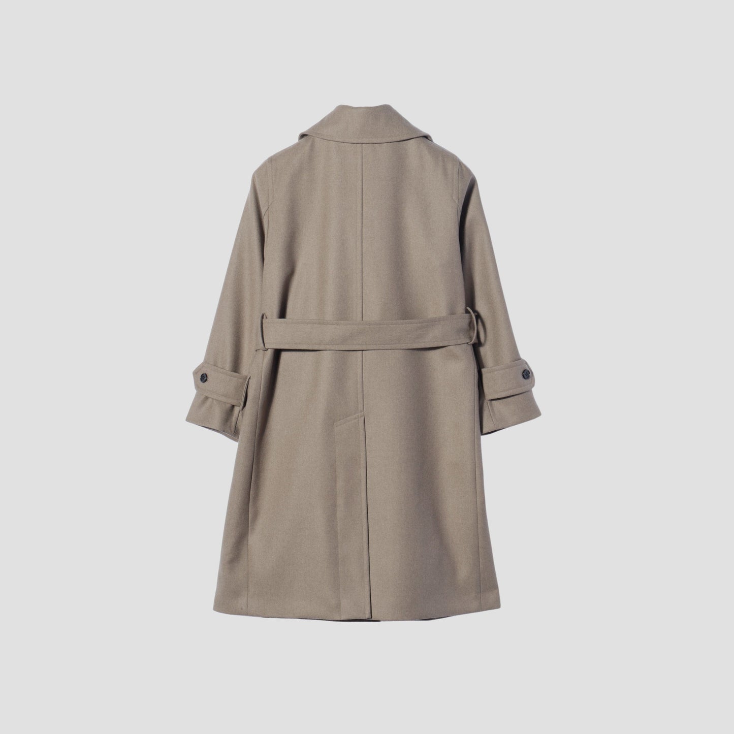 MILLED SERGE COAT