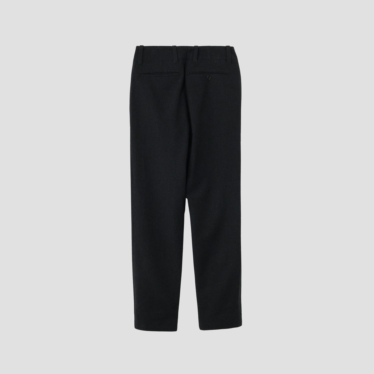 LIGHT MILLED DRY WOOL TWILL TROUSERS