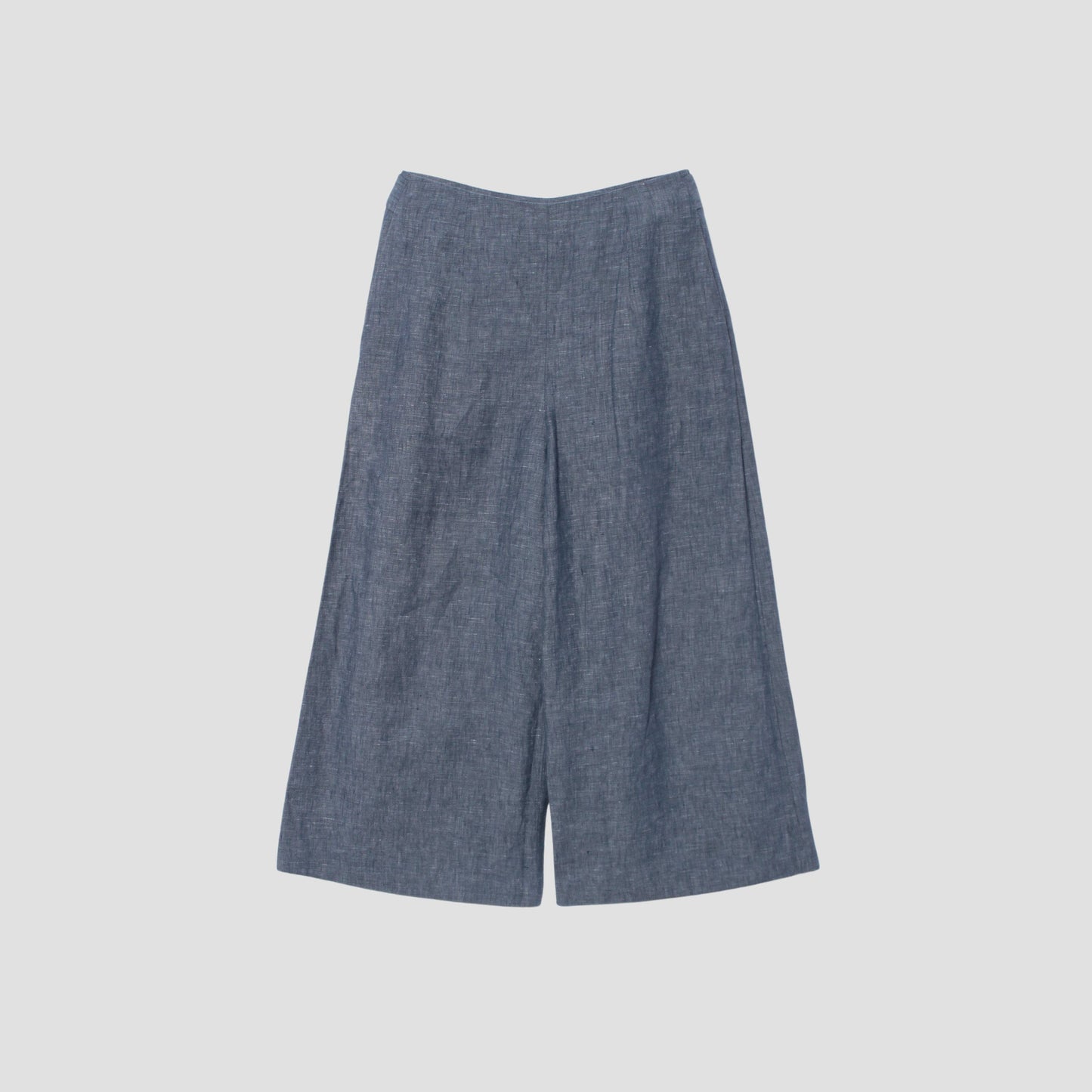 LINEN CHAMBRAY TROUSERS