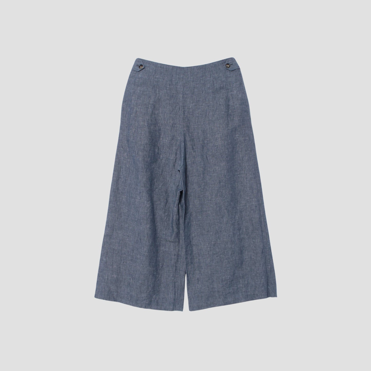 LINEN CHAMBRAY TROUSERS