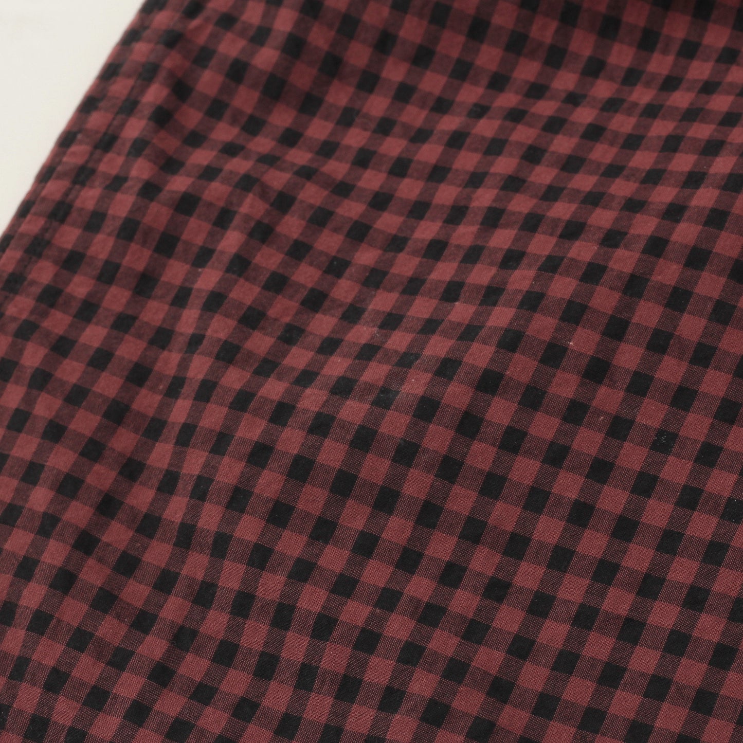 DRY GINGHAMCHECK COTTON SHIRT