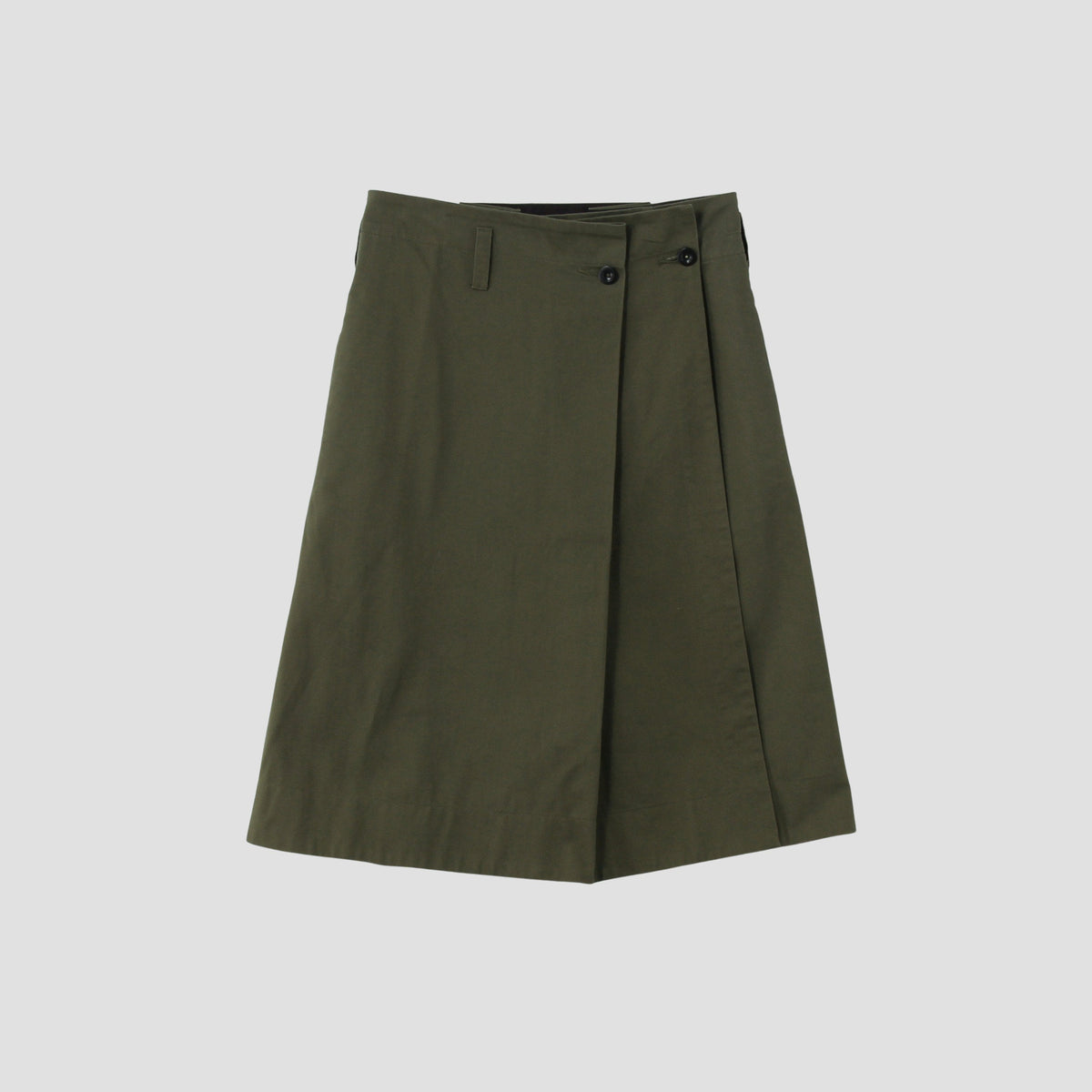 SOFT COTTON TWILL SKIRT
