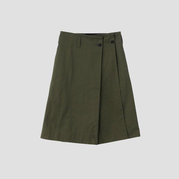SOFT COTTON TWILL SKIRT