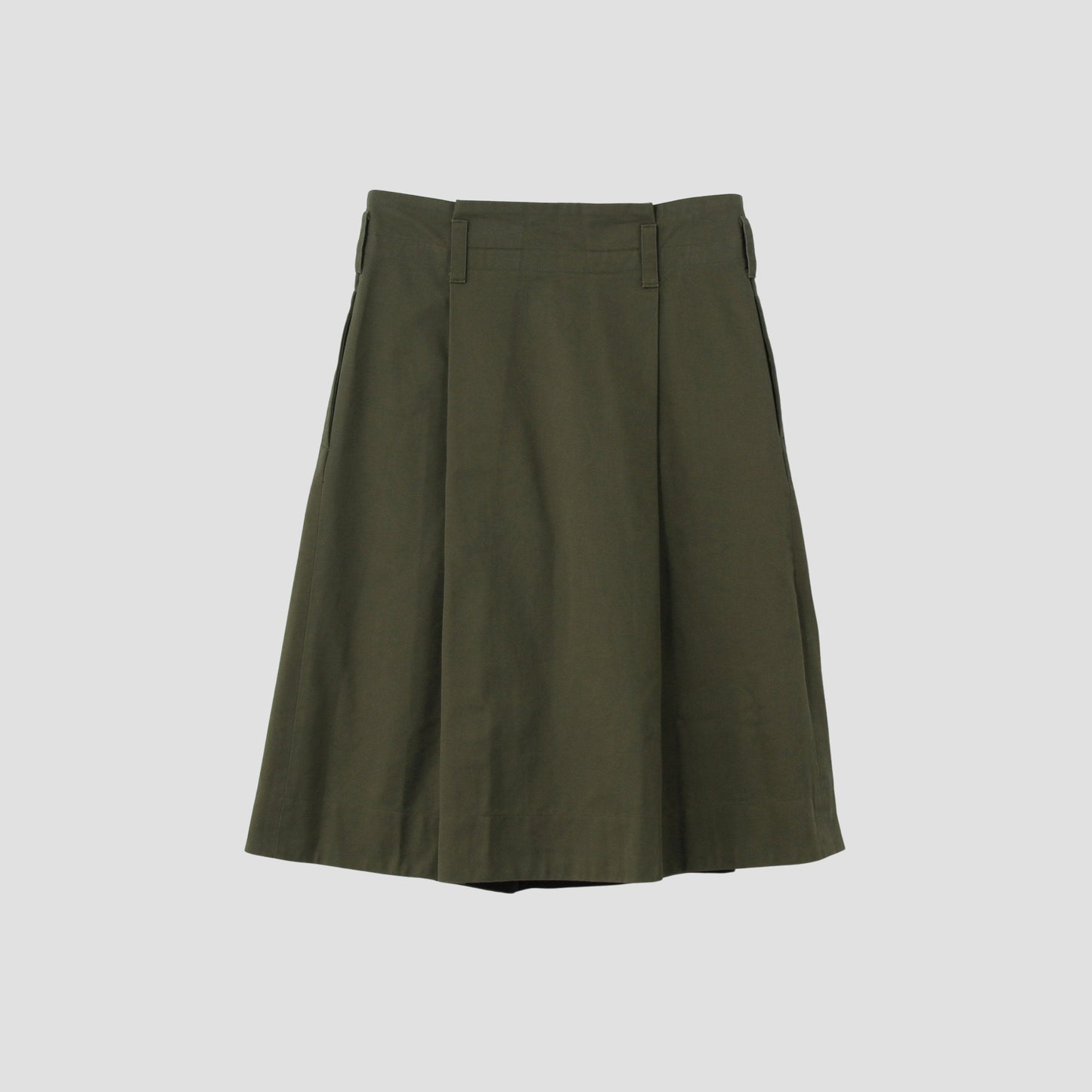 SOFT COTTON TWILL SKIRT