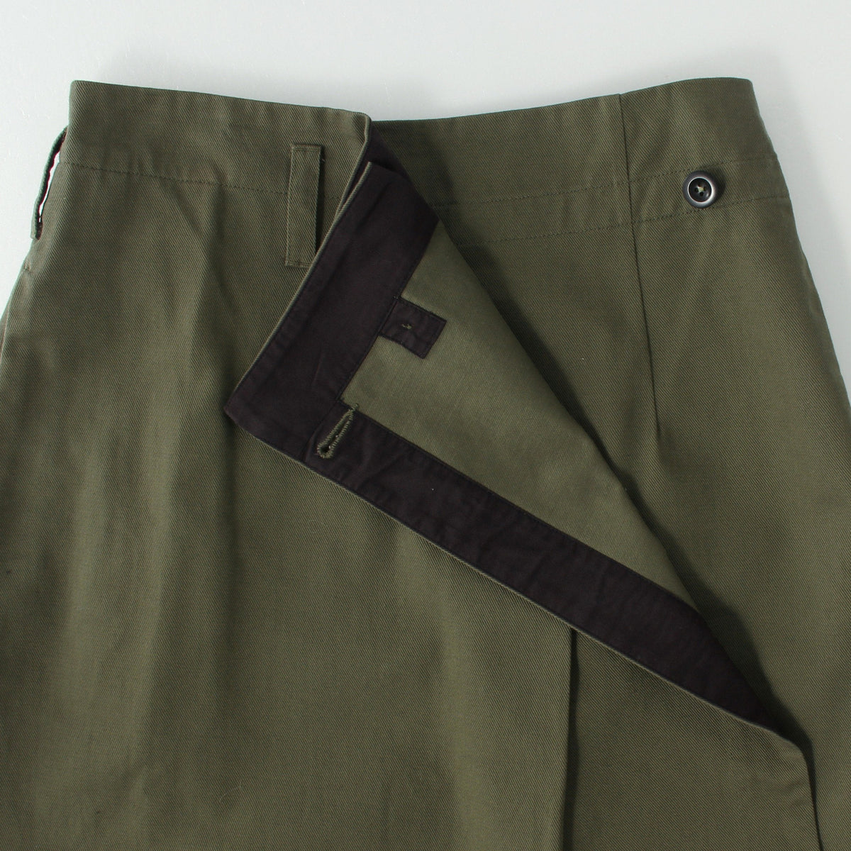 SOFT COTTON TWILL SKIRT